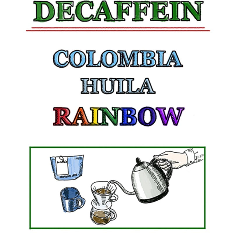 Decaffein  디카페인 콜롬비아 우일라 레인보우 (로스팅4월18일)